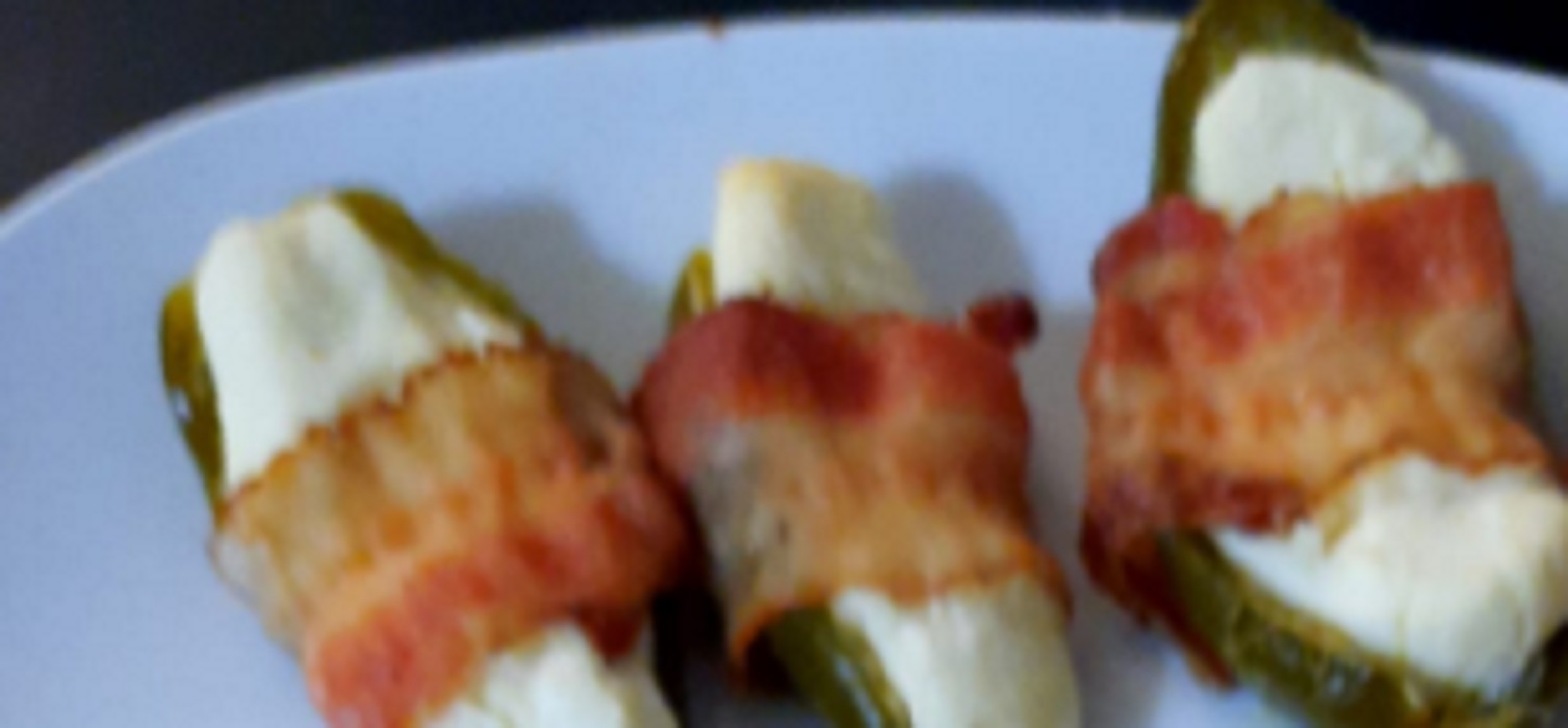 Recette: Petits piments jalapenos farcis.
