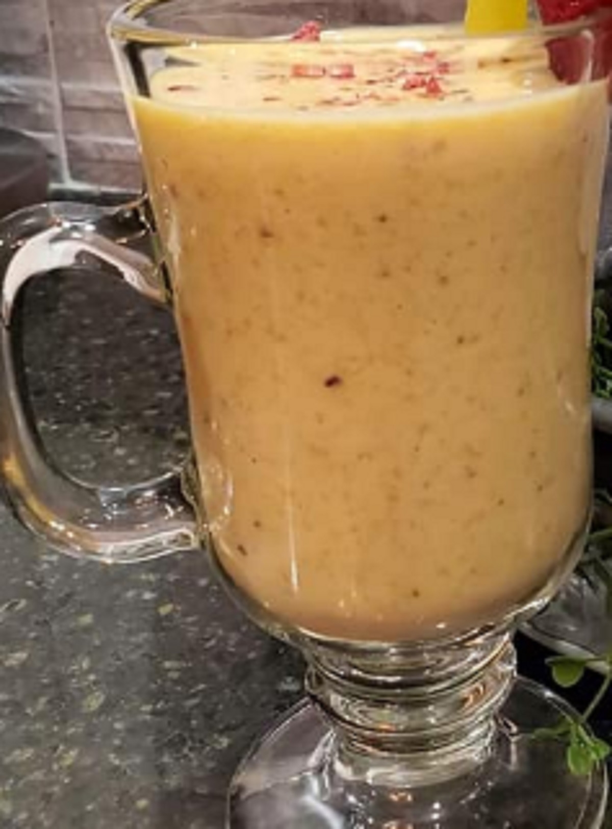 Recette: Smoothie  la mangue et banane.