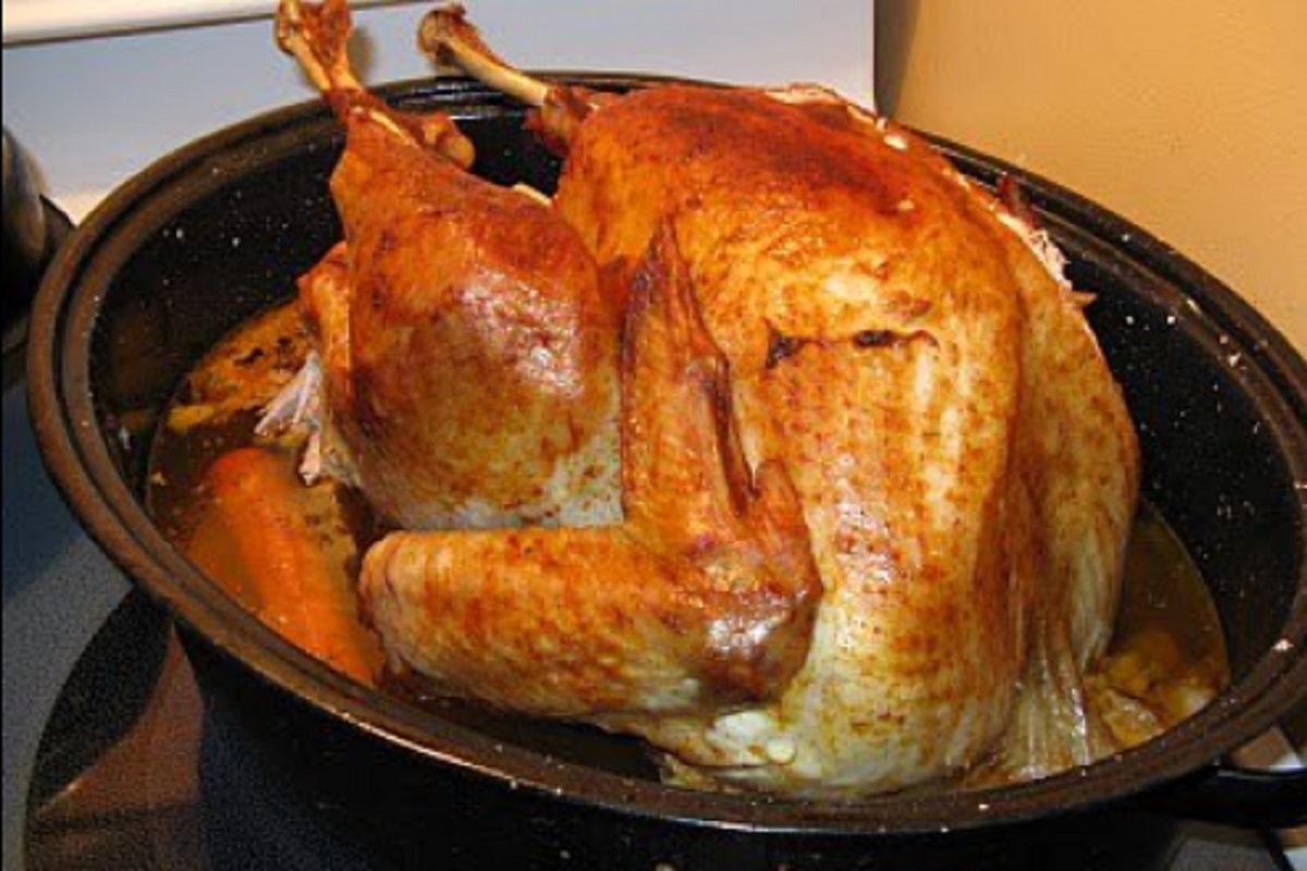 Recette: Dinde au four.