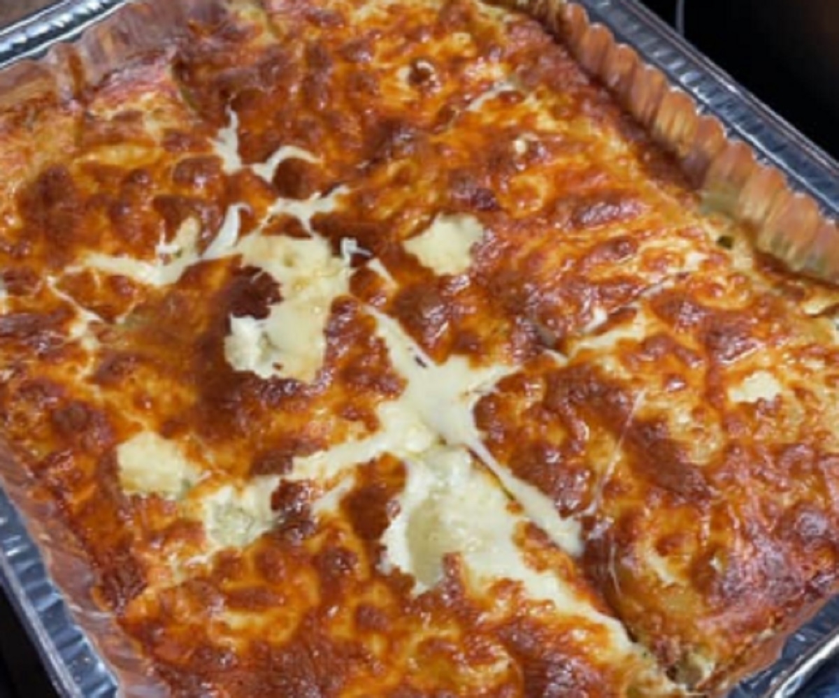 Recette: Lasagne au poulet et brocolis.