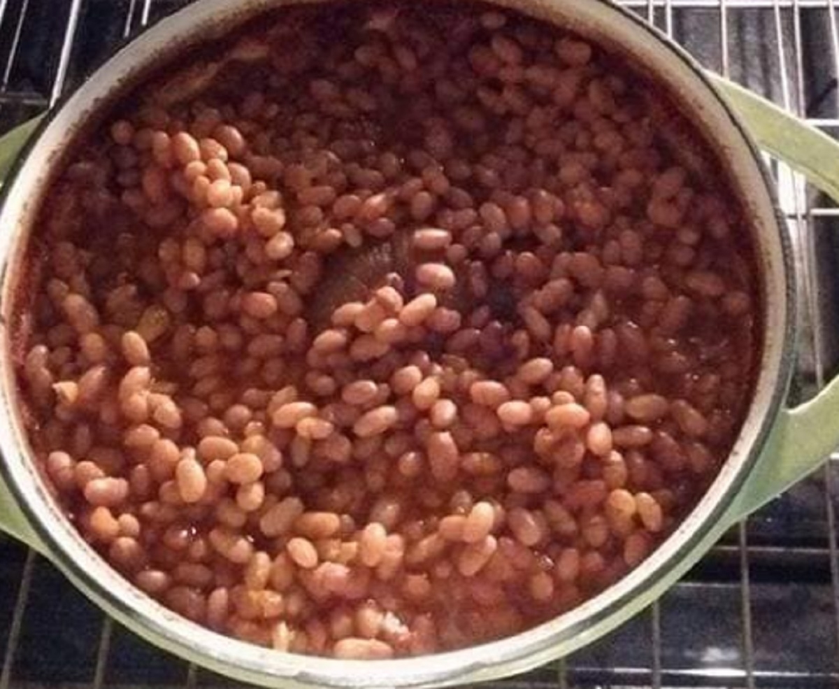 Recette: F�ves au lard au petit gibier.