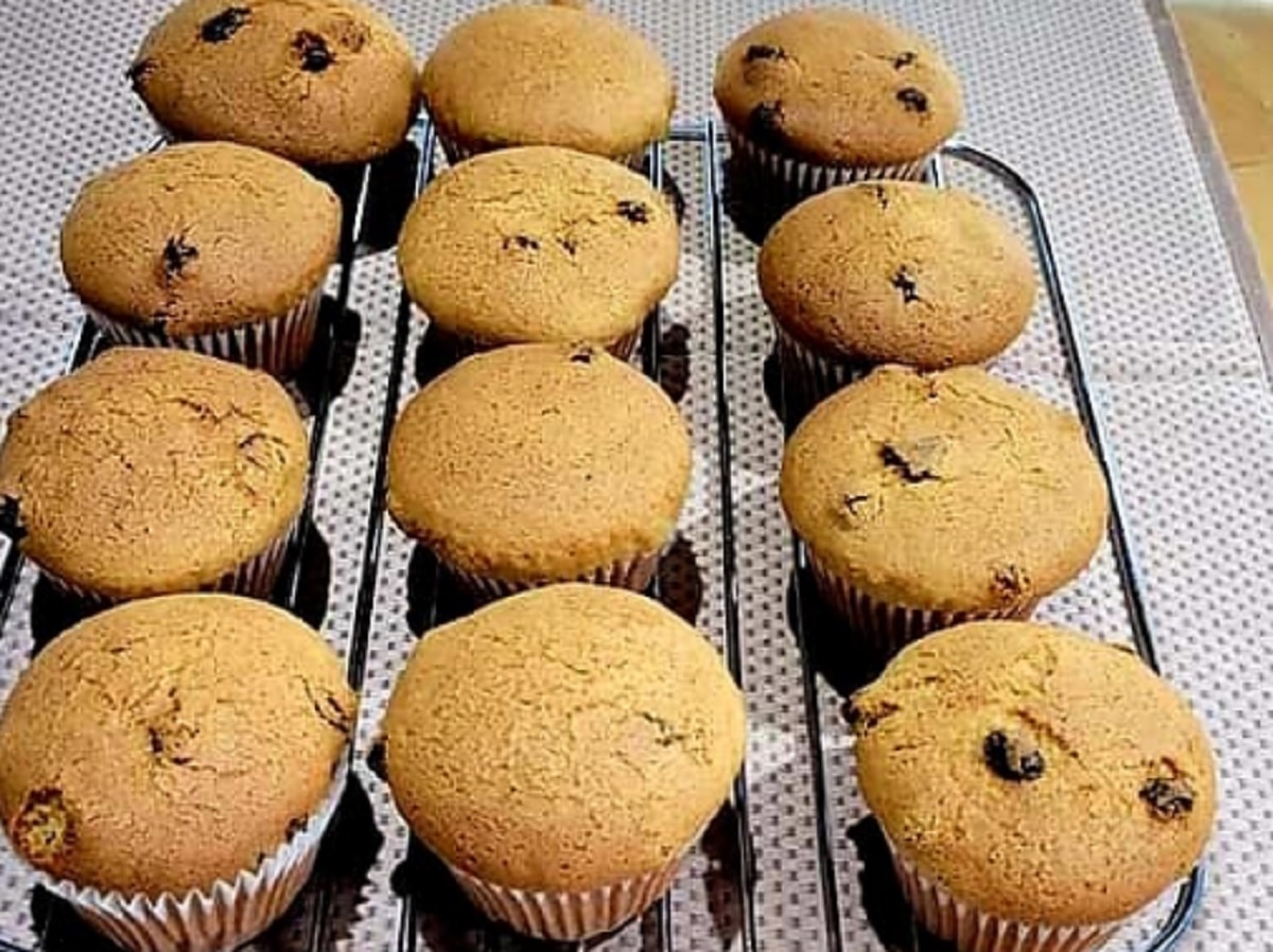 Recette: Muffins aux raisins secs et  l'orange.