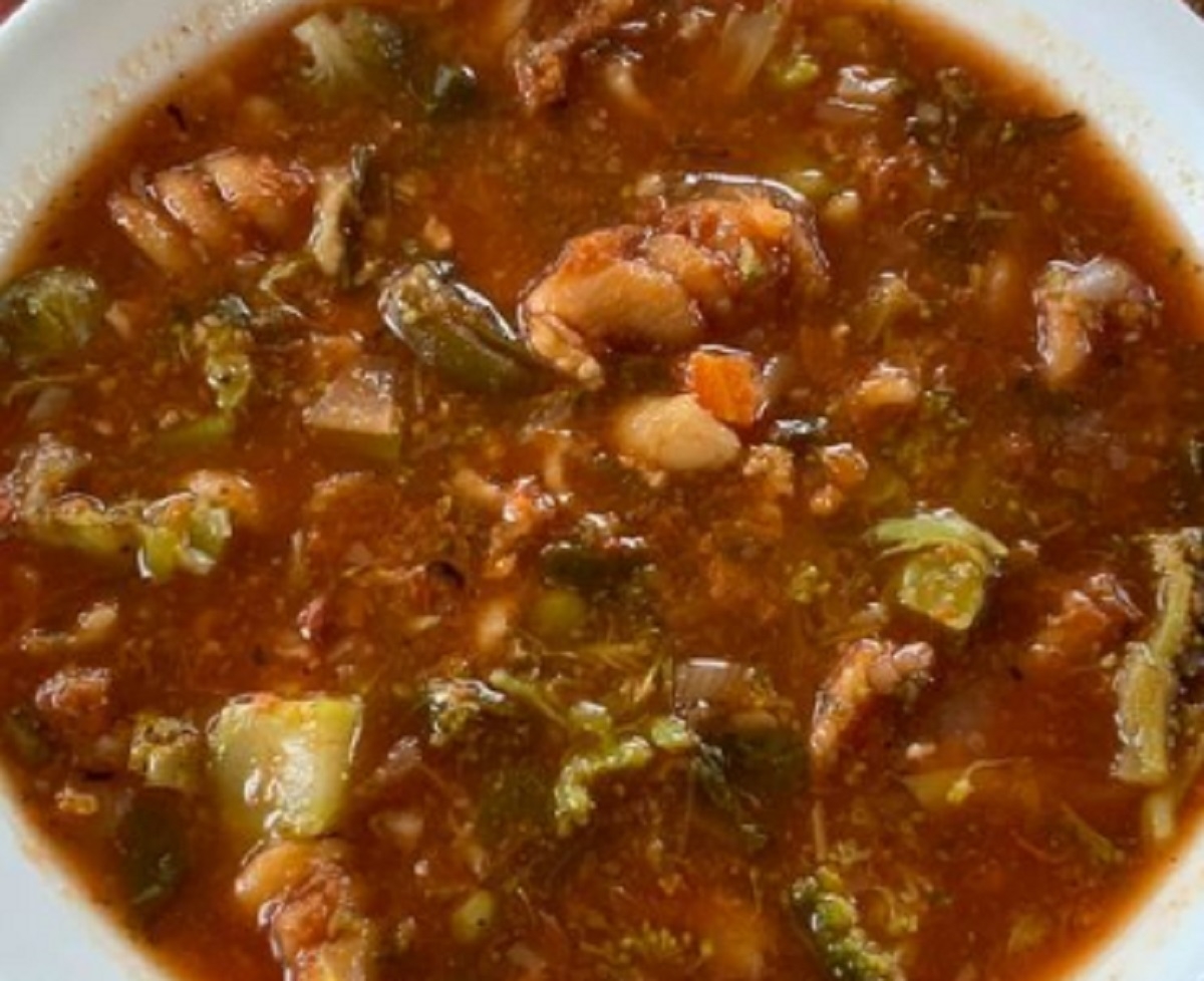 Recette: Soupe vide frigo.