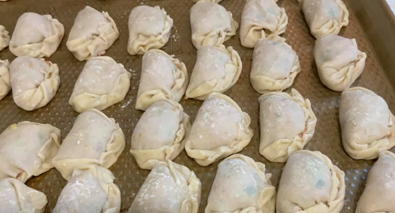 Recette: Dumpling au porc,�crevettes et artichauts.