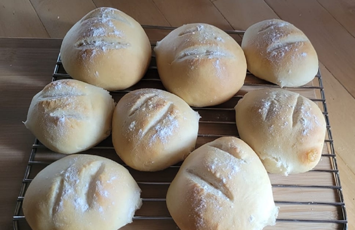 Recette: Petits pains miche.