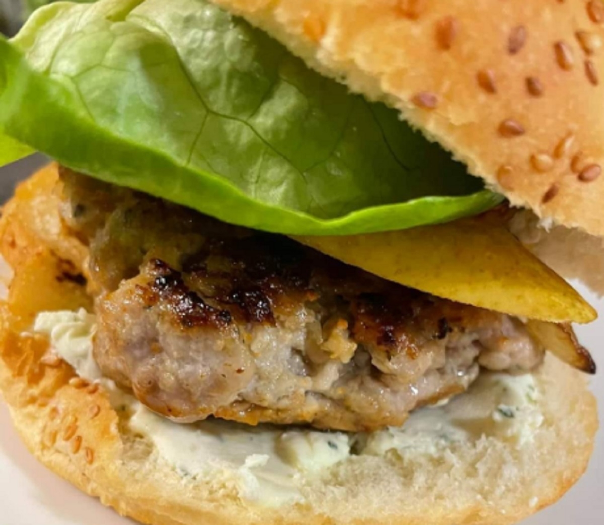 Recette: Burger de porc, sp�cial maman.