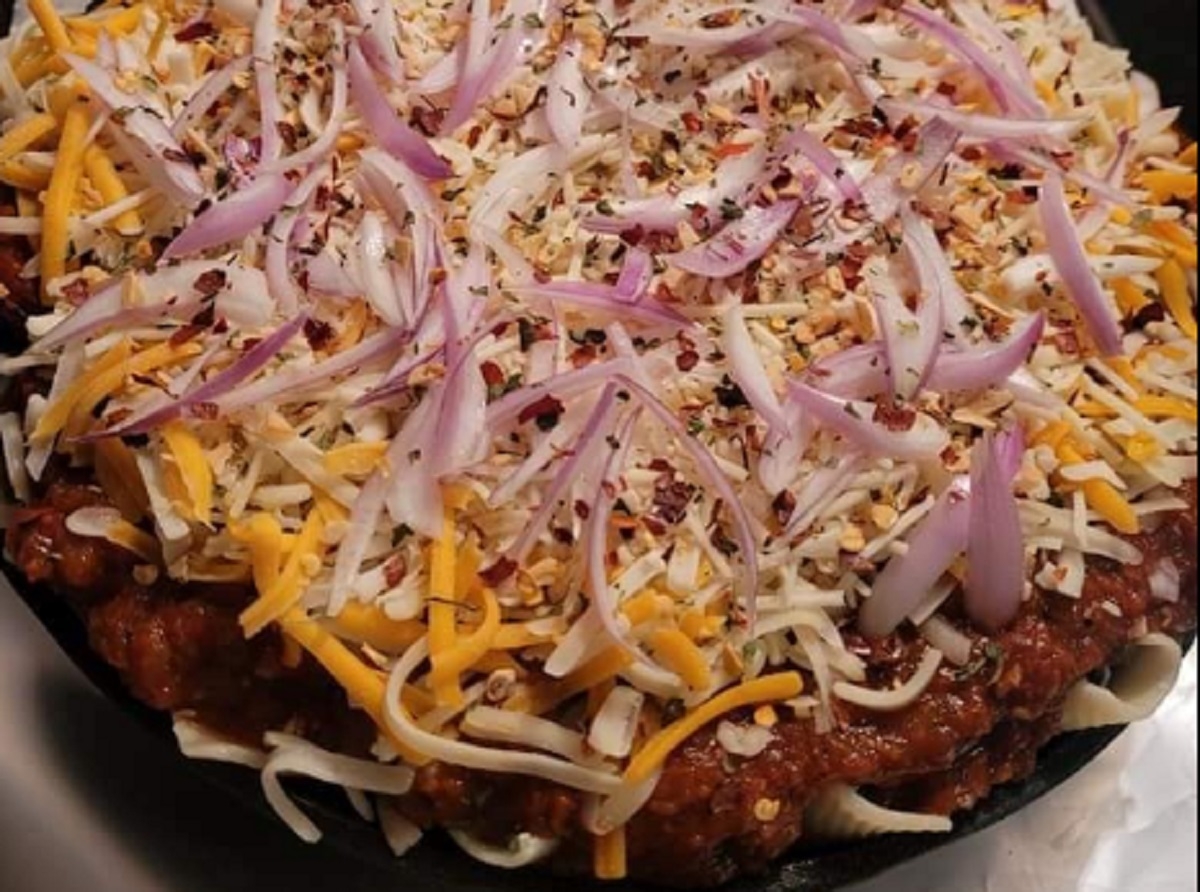 Recette: Rigatoni � la saucisse gratin�e.