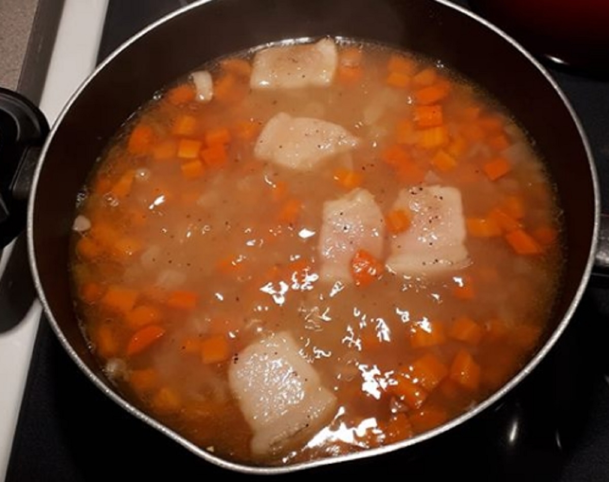 Recette: Soupe aux pois de Jehane Benoit.