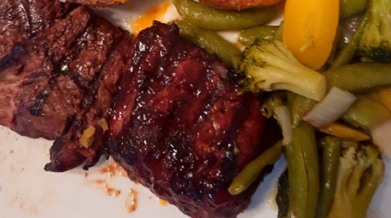 Recette: Bavette de boeuf et sa marinade aux canneberges.