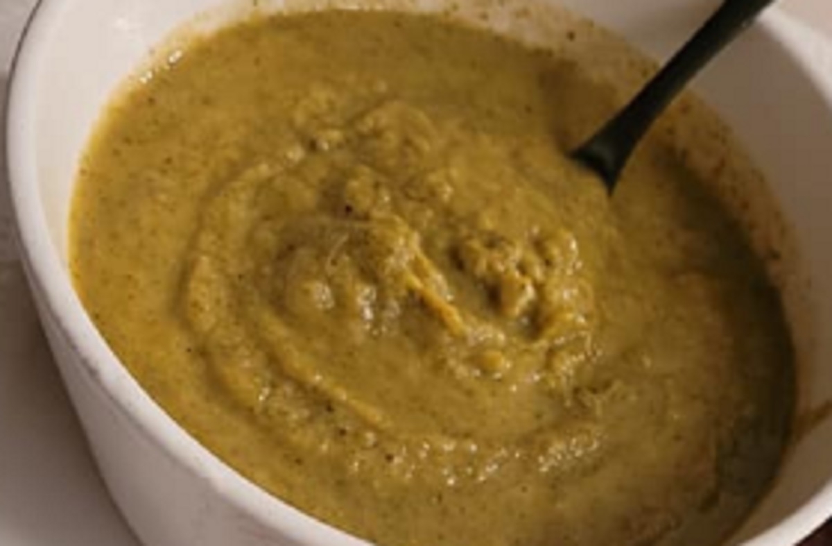 Recette: Potage aux lgumes verts.