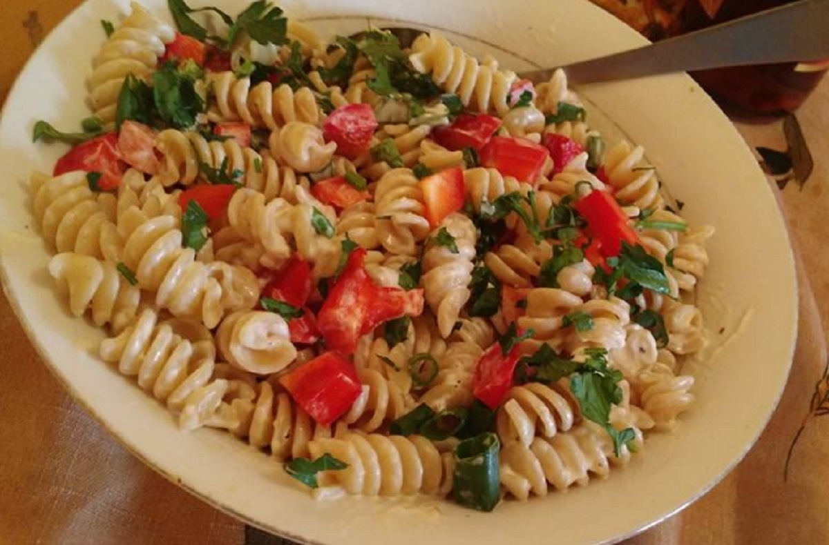 Recette: Salade de rotinis peu d'ingr�dients.