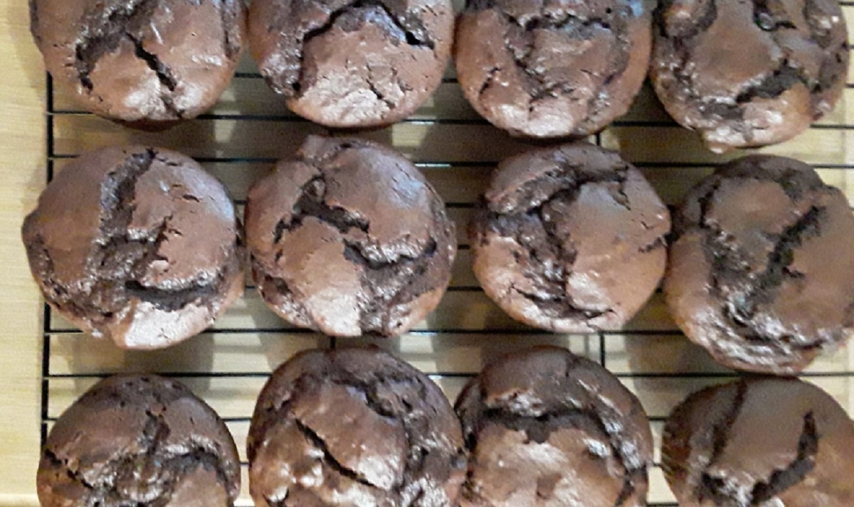 Recette: Muffins aux bananes et chocolat moelleux.