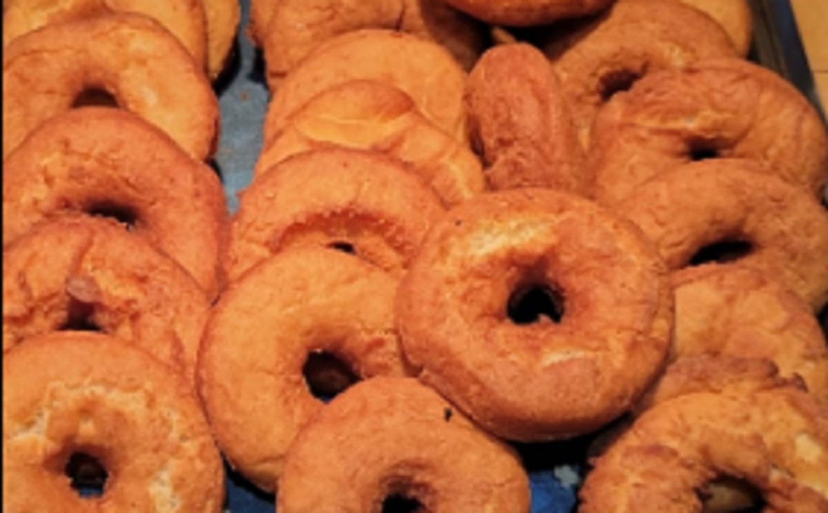 Recette: Beignes aux patates douces et yogourt.