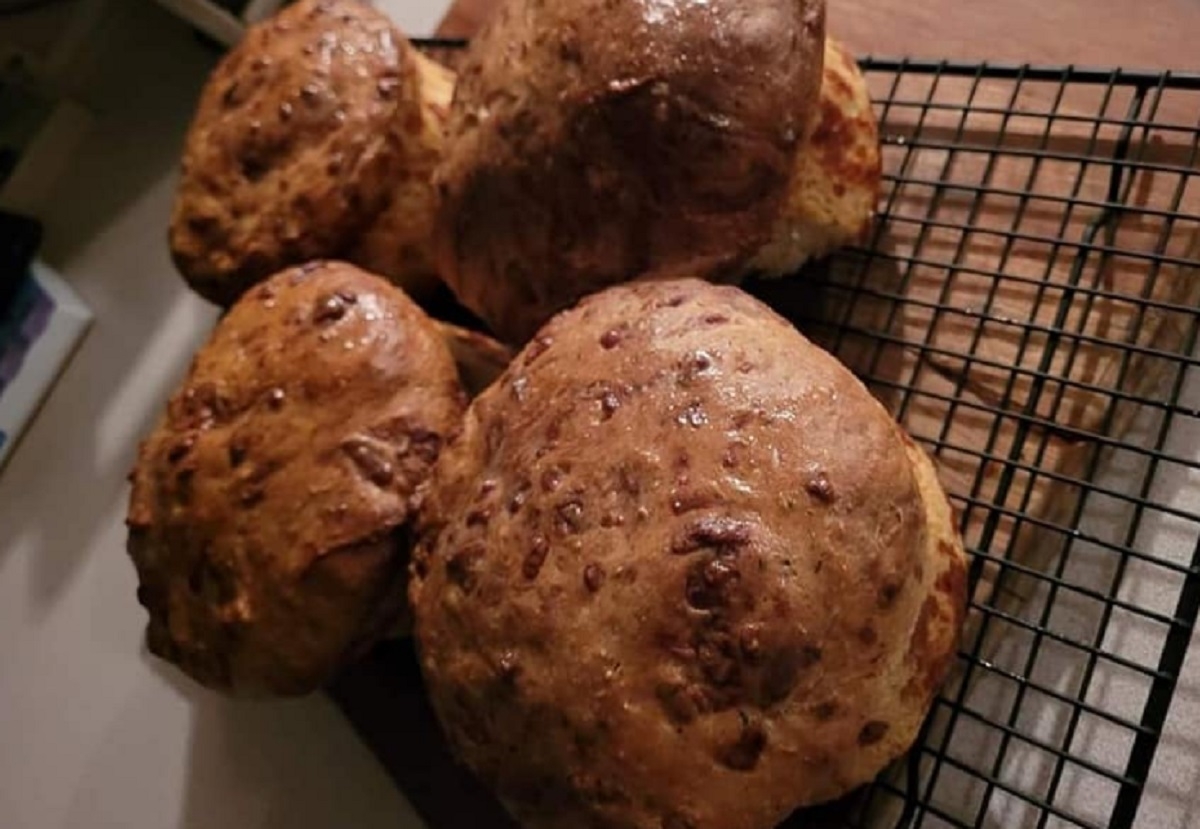 Recette: Pains au fromage et cheddar.