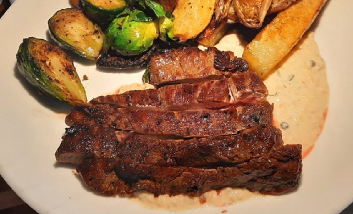 Recette: Bavette de boeuf au four.