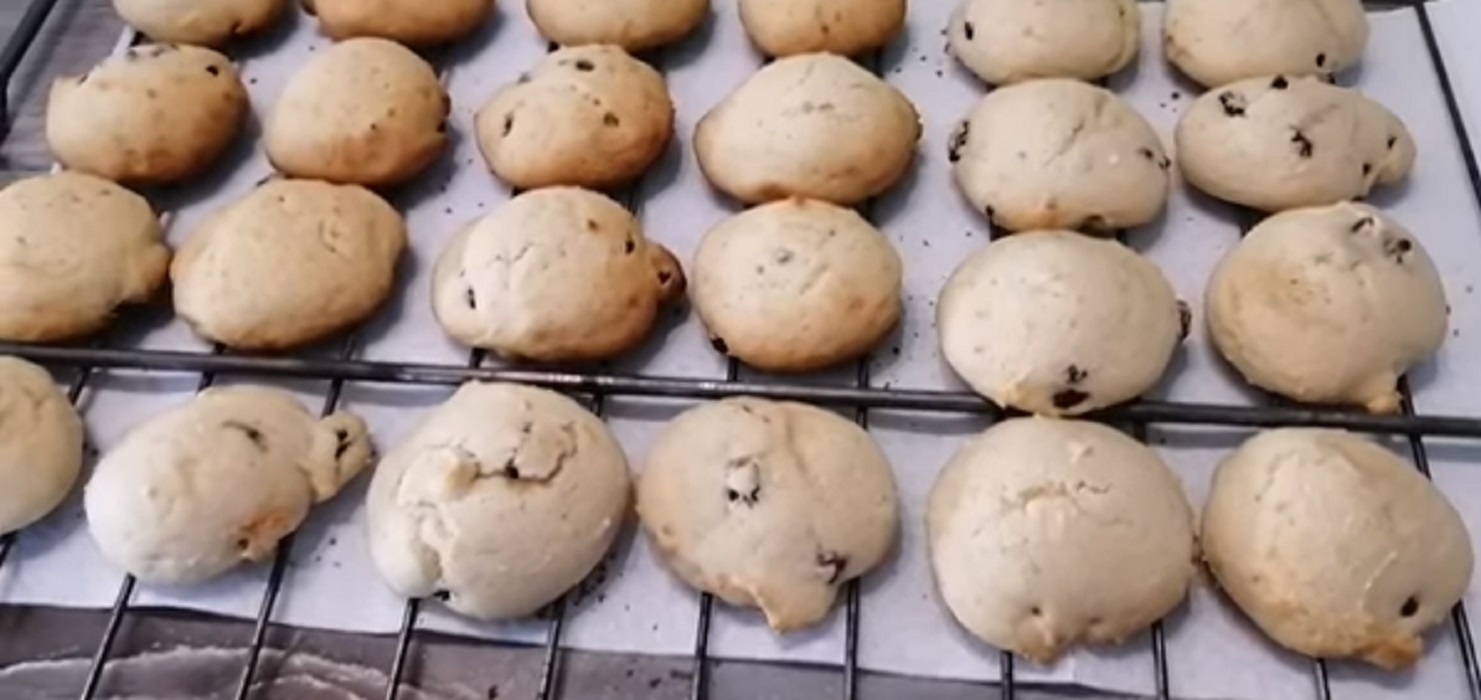 Galette au yogourt aux fraises.
