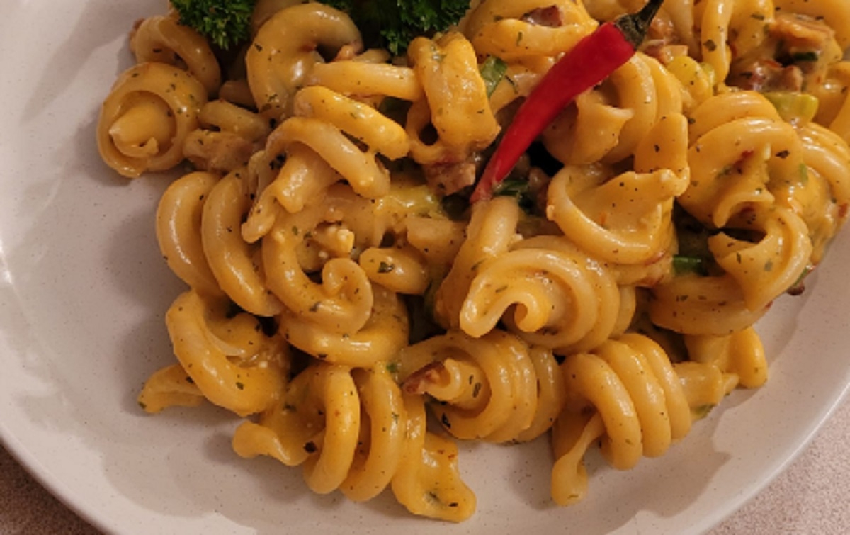 Recette: P�tes au fromage.