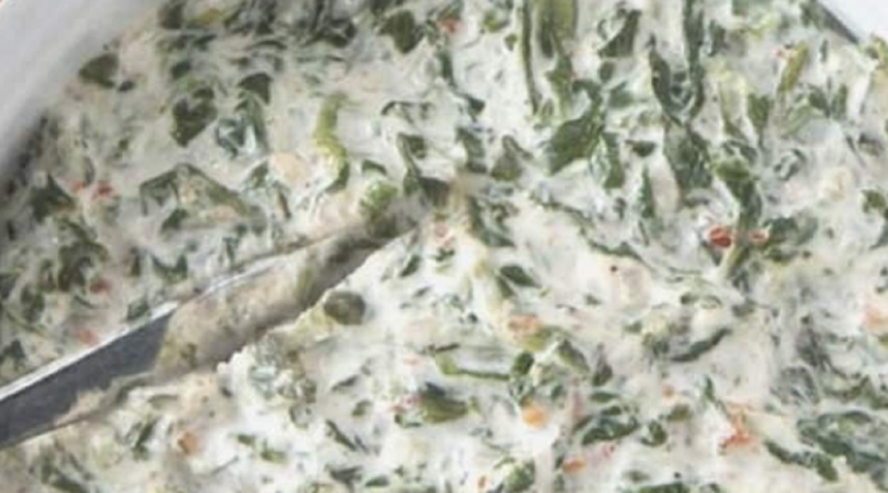 Recette: Trempette froide aux pinards.