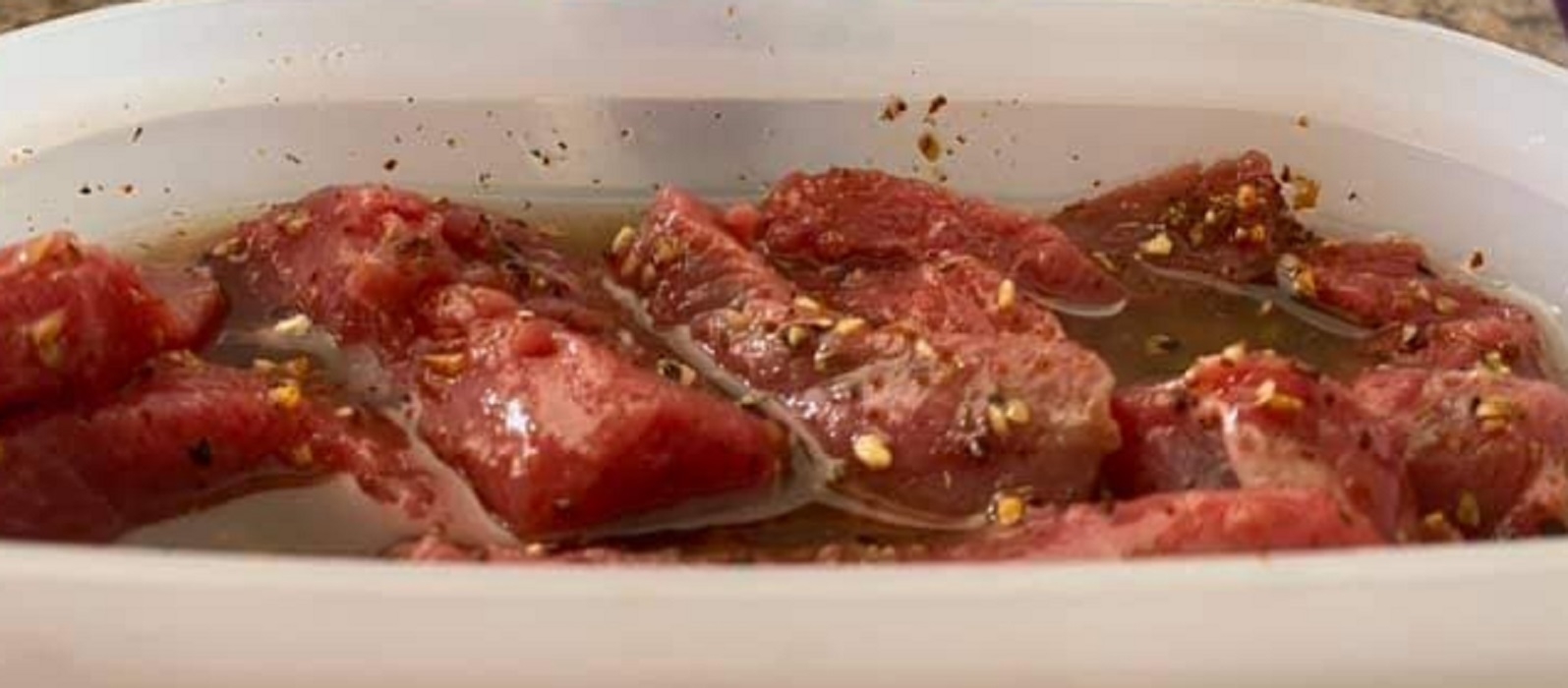 Recette: Marinade pour brochettes de boeuf � la marocaine.