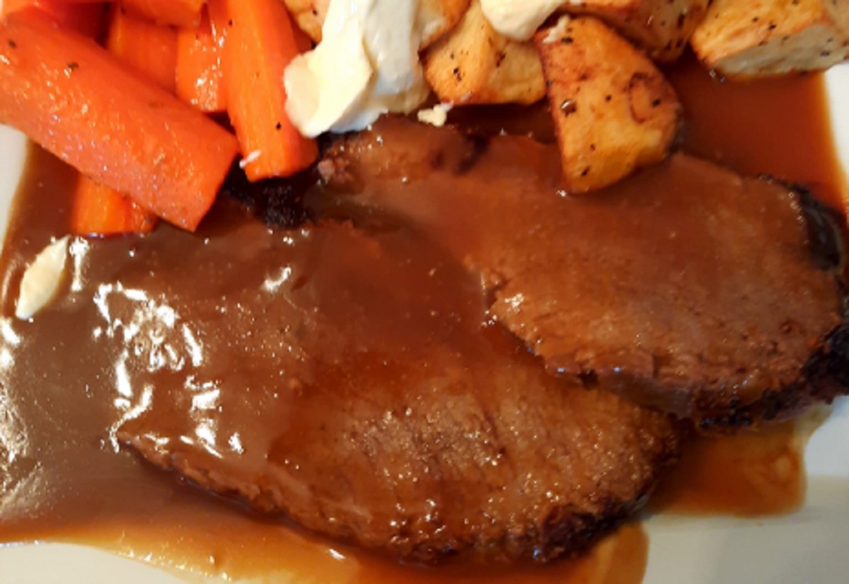 Recette: Rosbif au jus de maman.