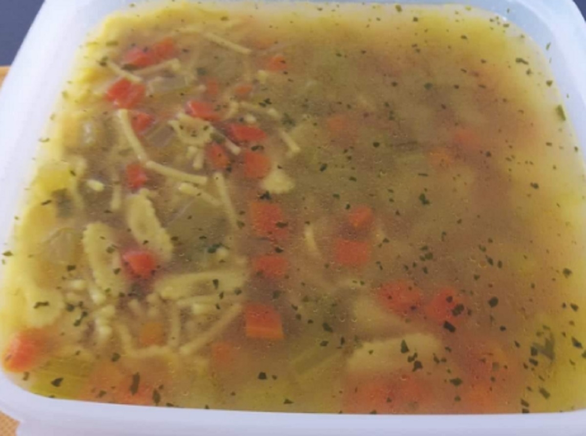 Recette: Soupe r�confortante.