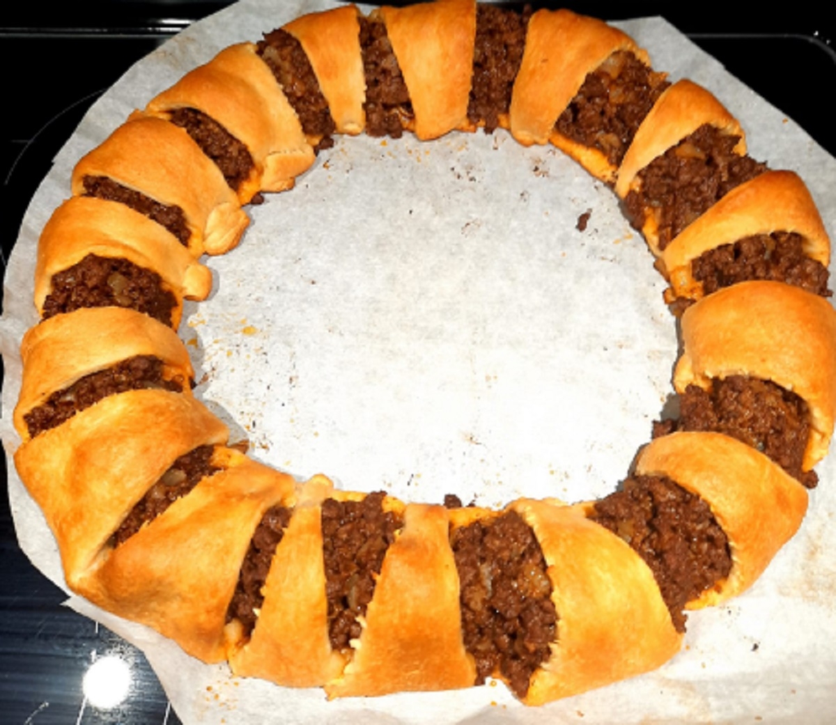 Recette: Anneau au go�t de Taco.