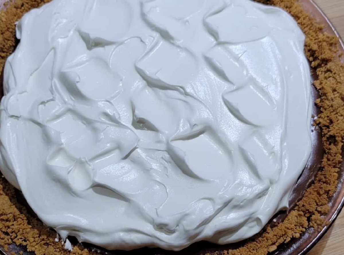 Recette: Tarte � la mousse au chocolat.