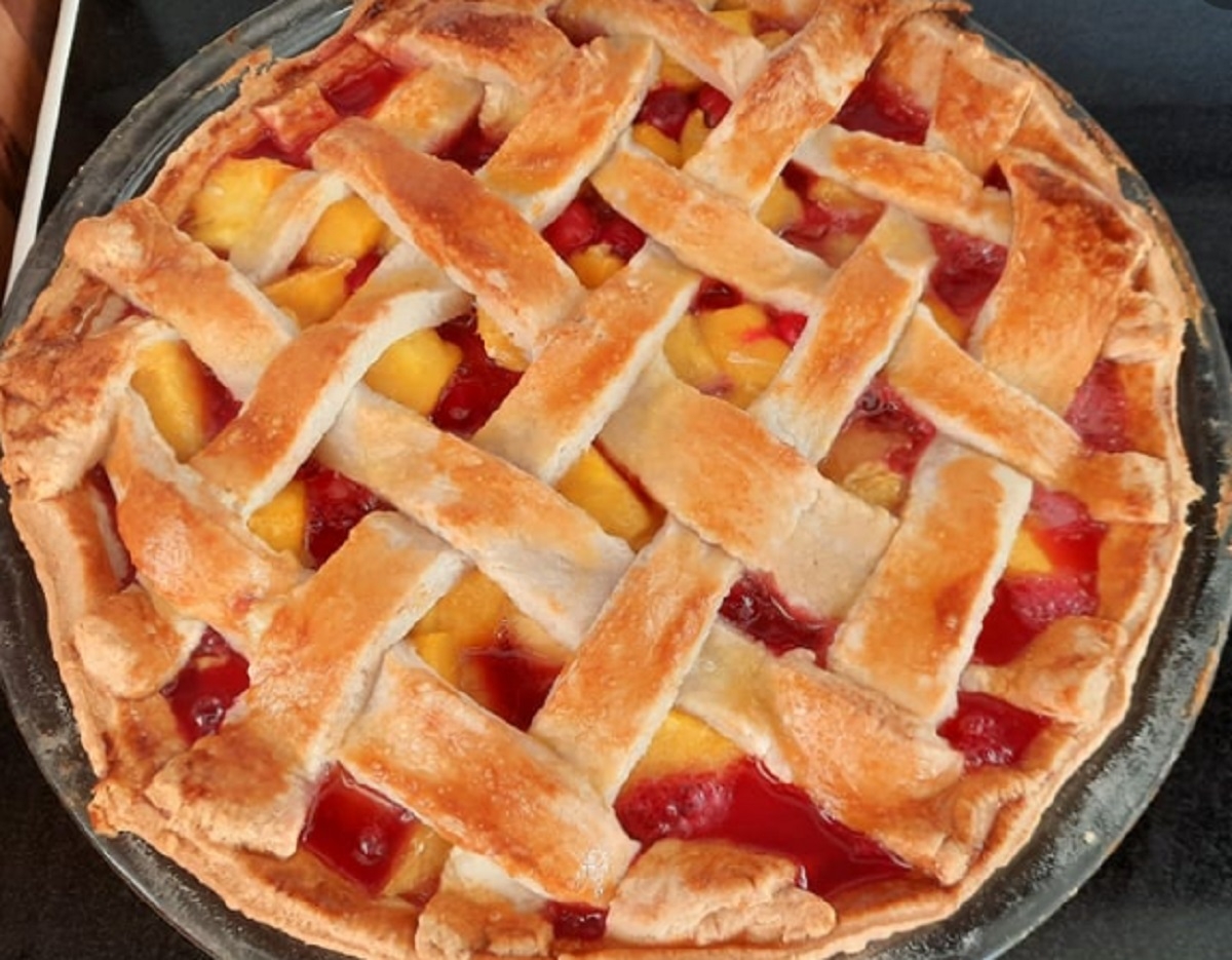 Recette: Tarte mangue/canneberge.