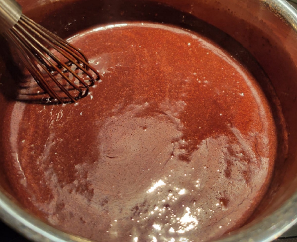 Recette: Sauce au chocolat.