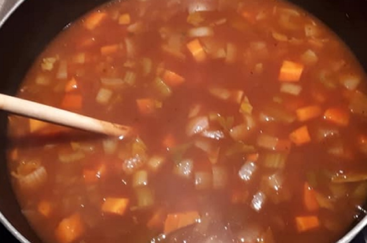 Recette: Soupe de mon mari.