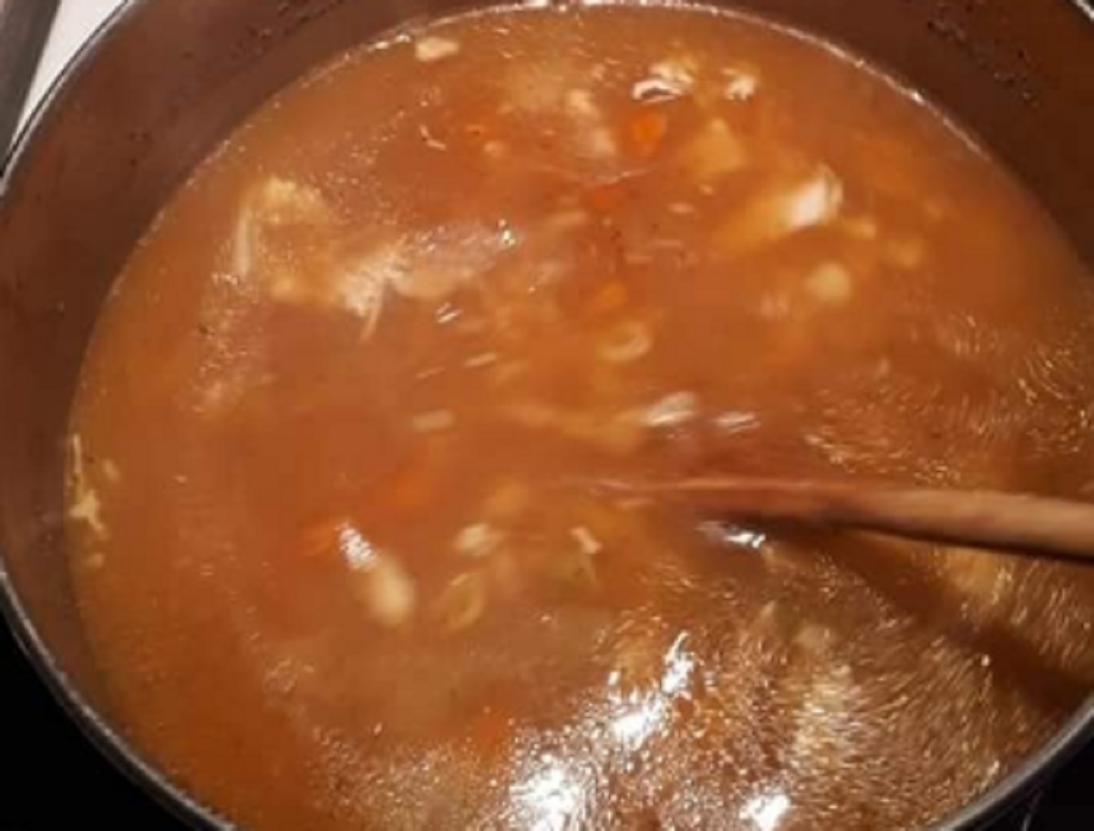 Recette: Soupe coquilles de maman.