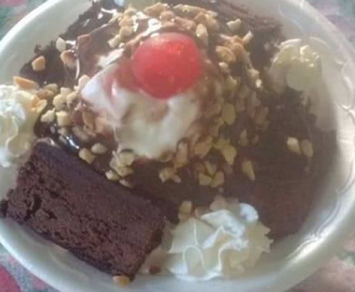Recette: Brownies sundae.