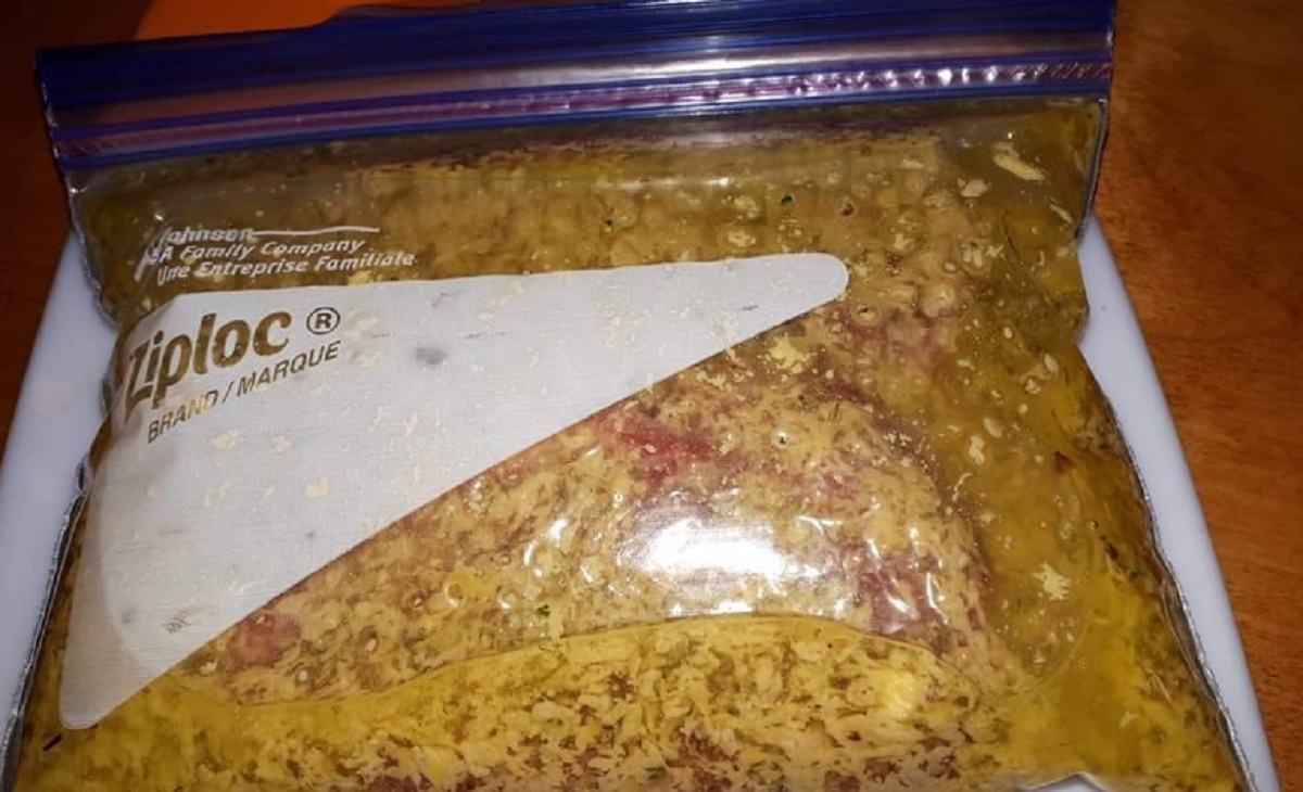 Recette: Marinade  la moutarde, mayo et miel.