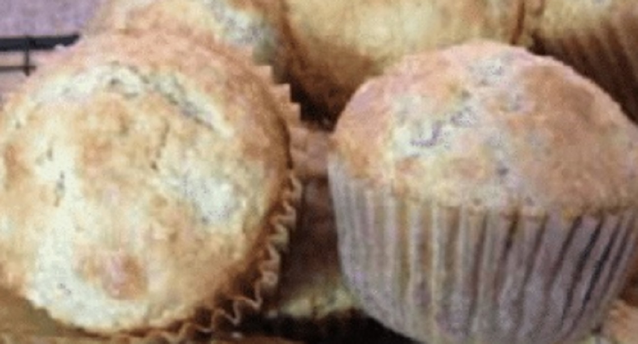 Recette: Muffins aux bananes et avoine.