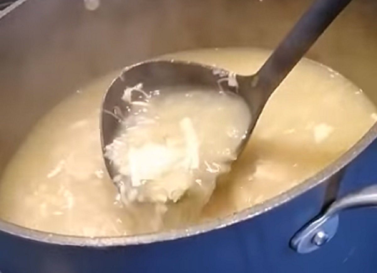 Recette: Soupe riz poulet.
