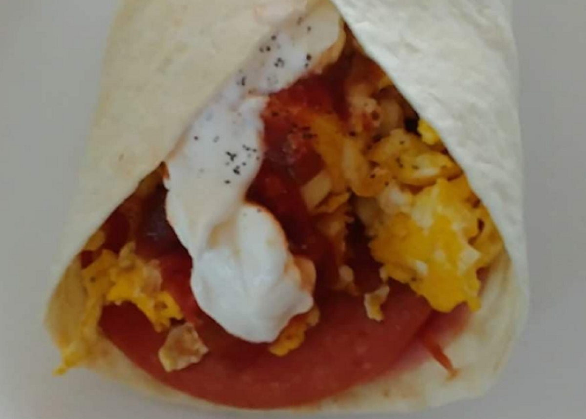Recette: Burrito d�jeuner.