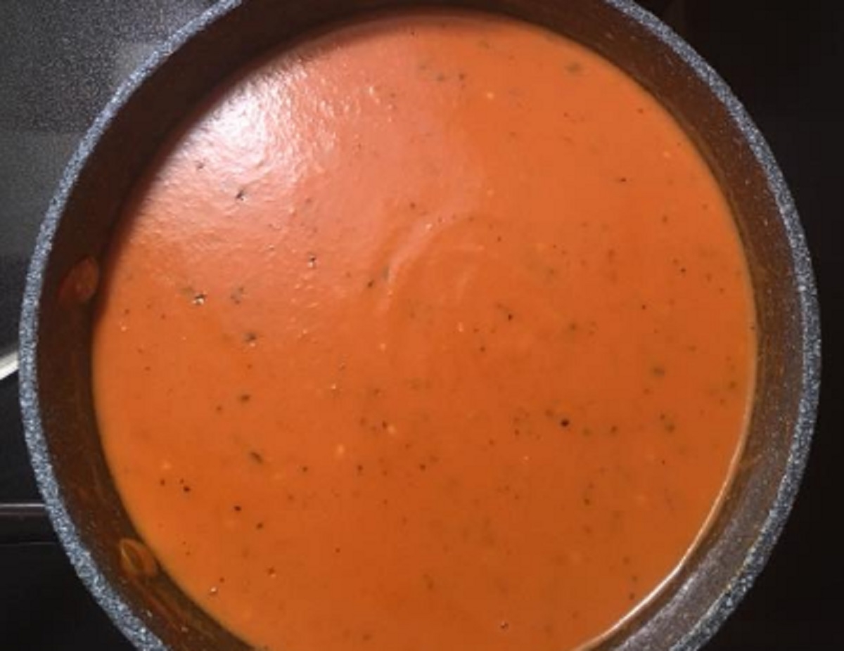 Recette: Crme de tomate fraches.