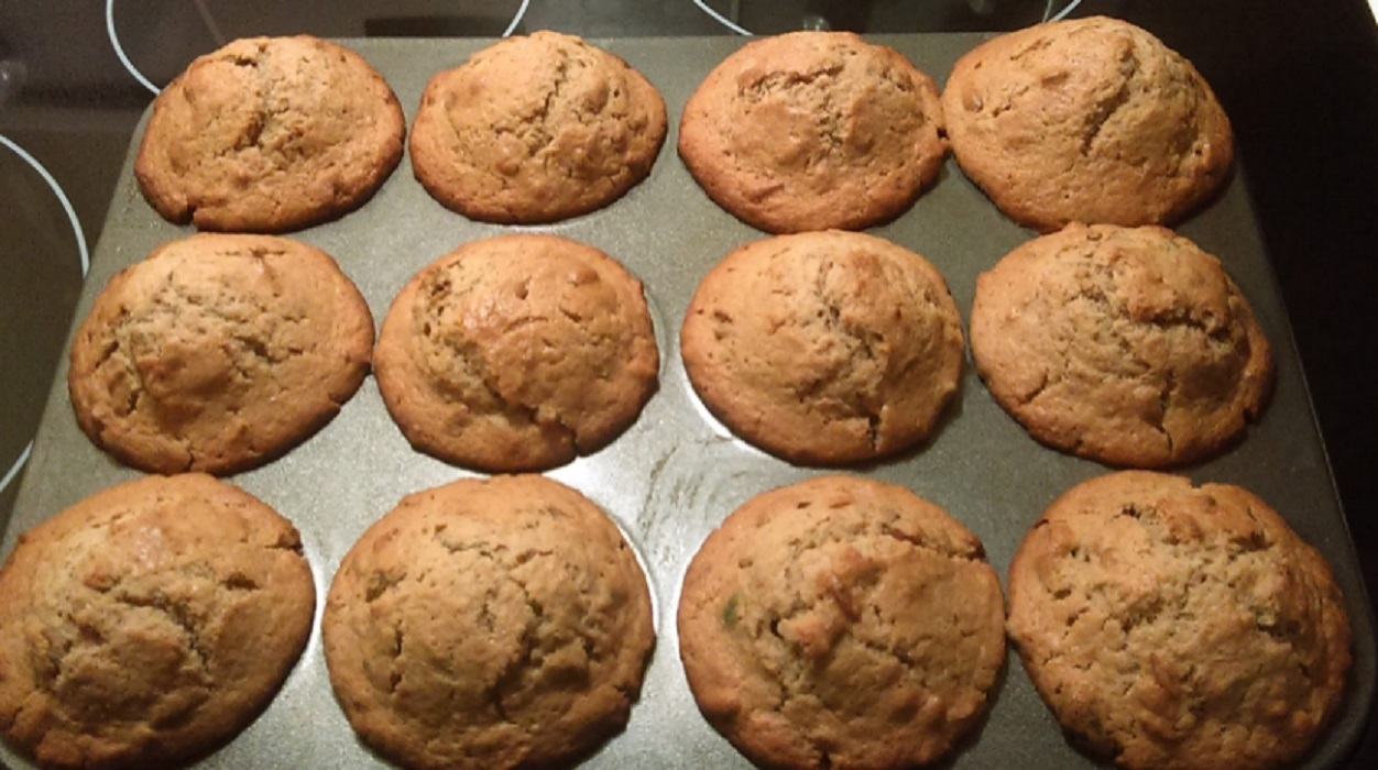 Recette: Muffin � la patate douce.