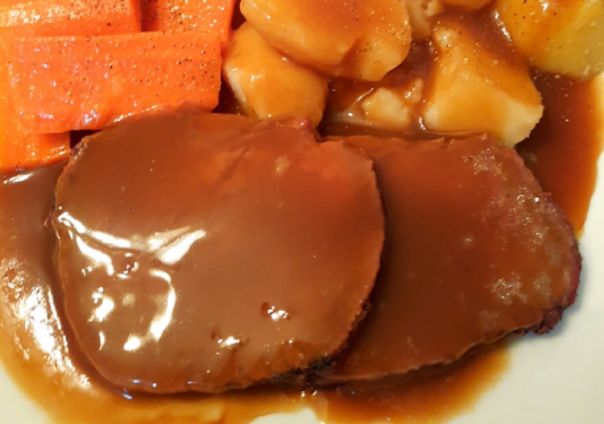 Recette: Rosbif de boeuf, sauce au th� de ma Grand-m�re.