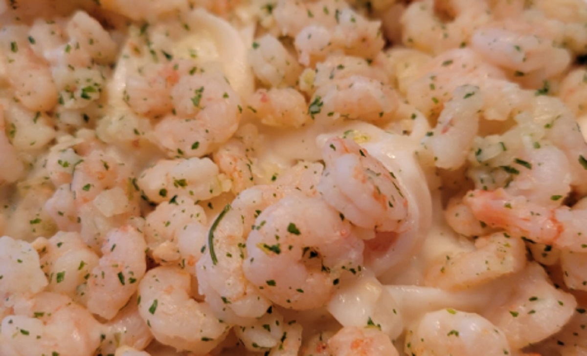 Recette: Crevettes � l'ail de maman.