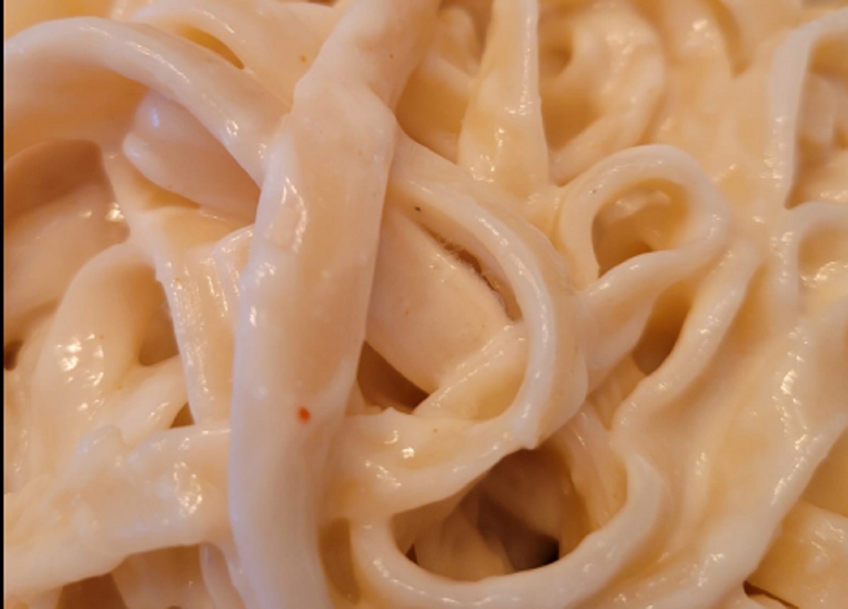 Recette: Fettucines  la crme d'ail.