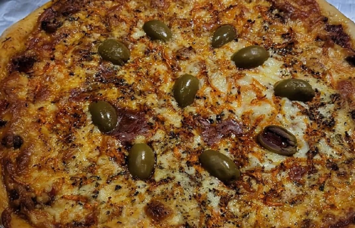 Recette: Pizza de style Grecque.