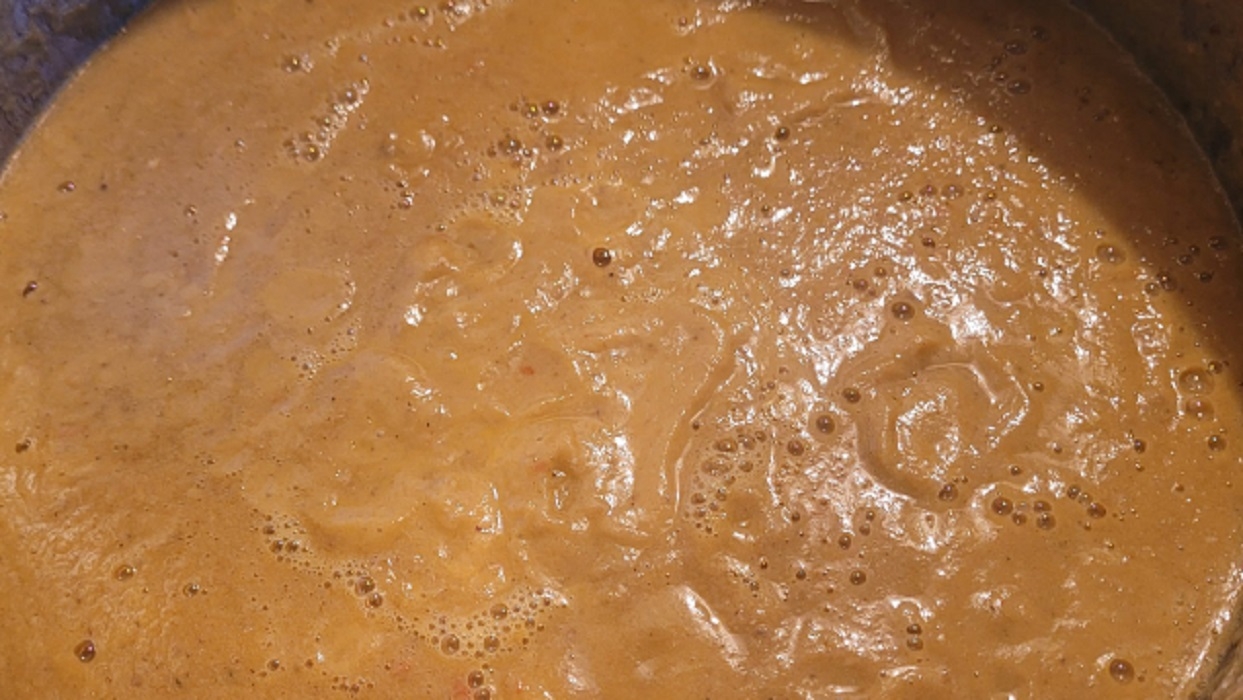 Recette: Potage de l�gumes et sirop d'�rable.