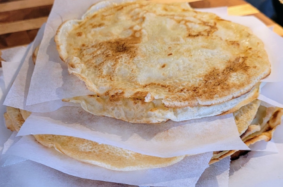 Recette: Cr�pes super prot�in�es.