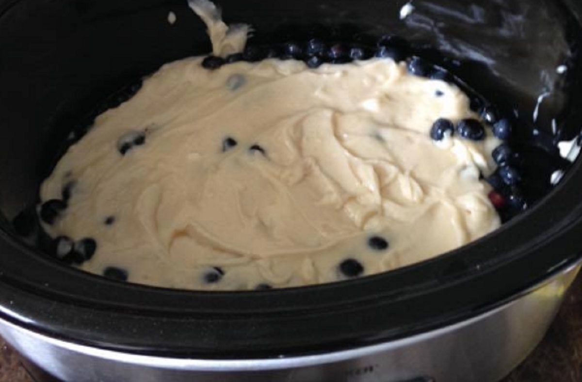 Recette: Pouding aux Bleuets.