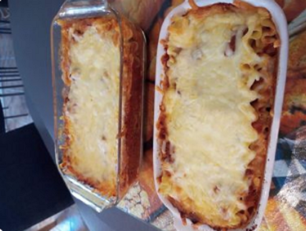 Recette: Lasagne au veau hach et  la saucisse..