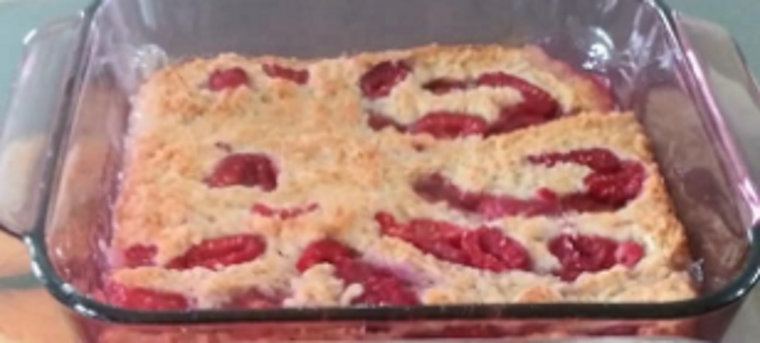 Recette: Tourbillons aux framboises au sucre Splenda.