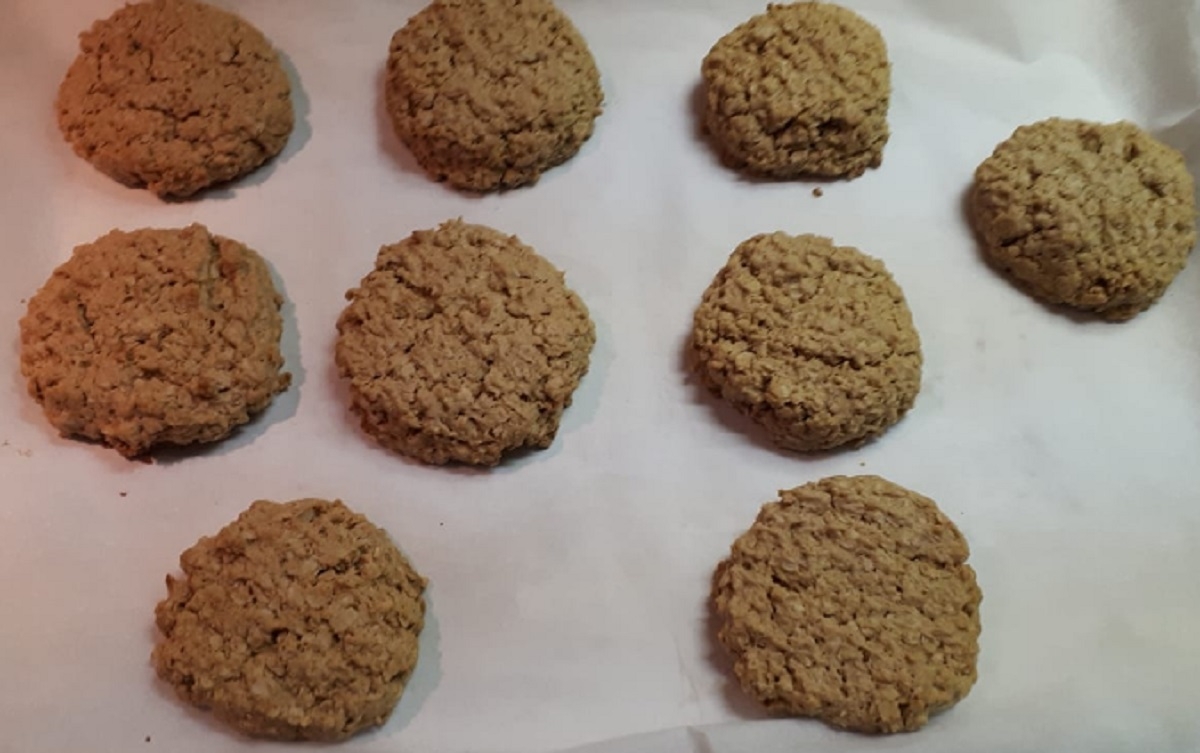 Recette: Biscuits au beurre d'arachides sant.