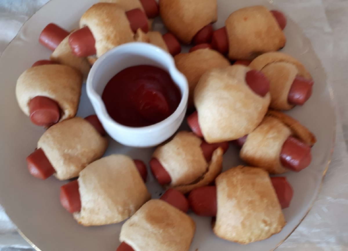 Recette: Saucisses en pte, spcial maman.