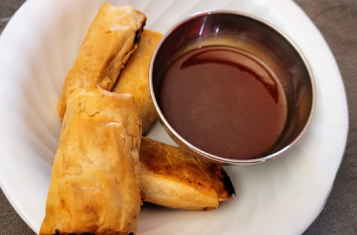 Recette: Rouleaux de printemps de style egg-roll.